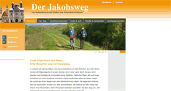 Desktop Screenshot of jakobsweg-rothenburg-speyer.de